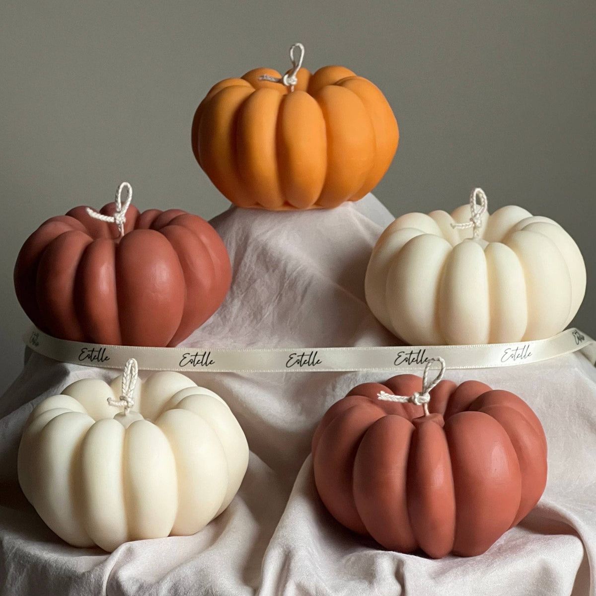 The Handmade Autumn Pumpkin Candle