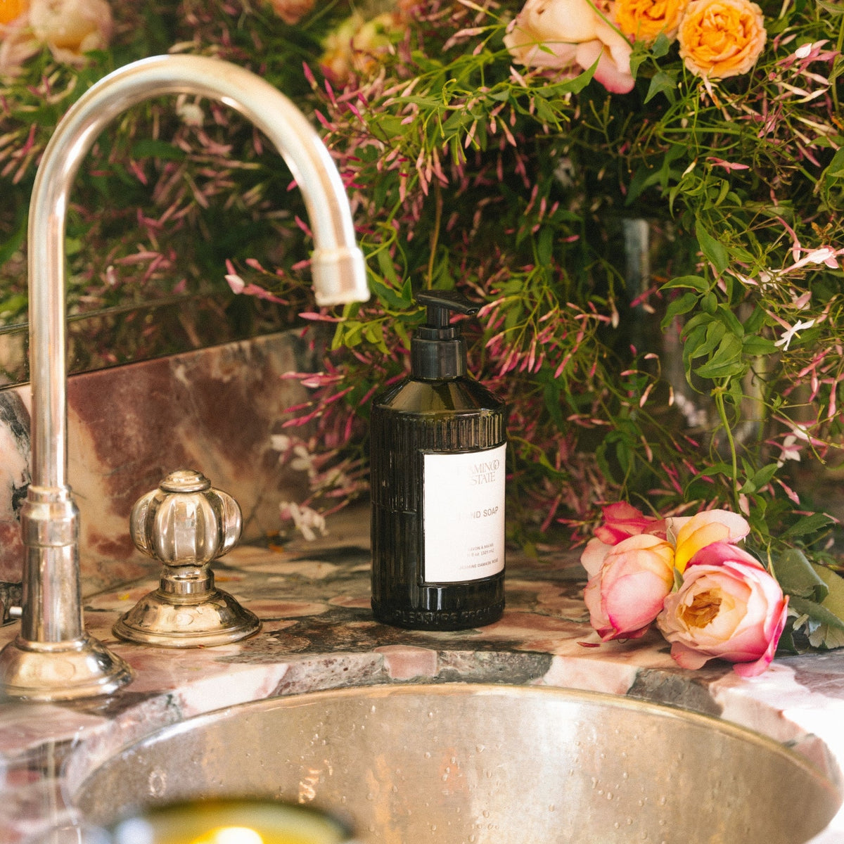 The Jasmine Damask Rose Hand Soap