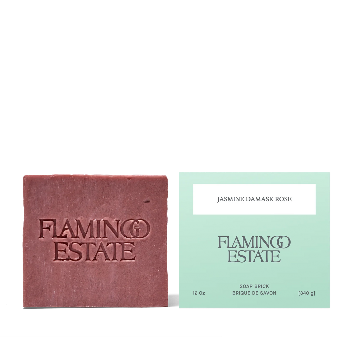The Jasmine Damask Rose Soap Brick