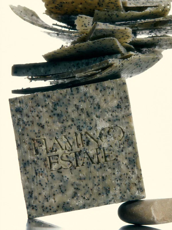 The Exfoliating Peppermint Soap Brick