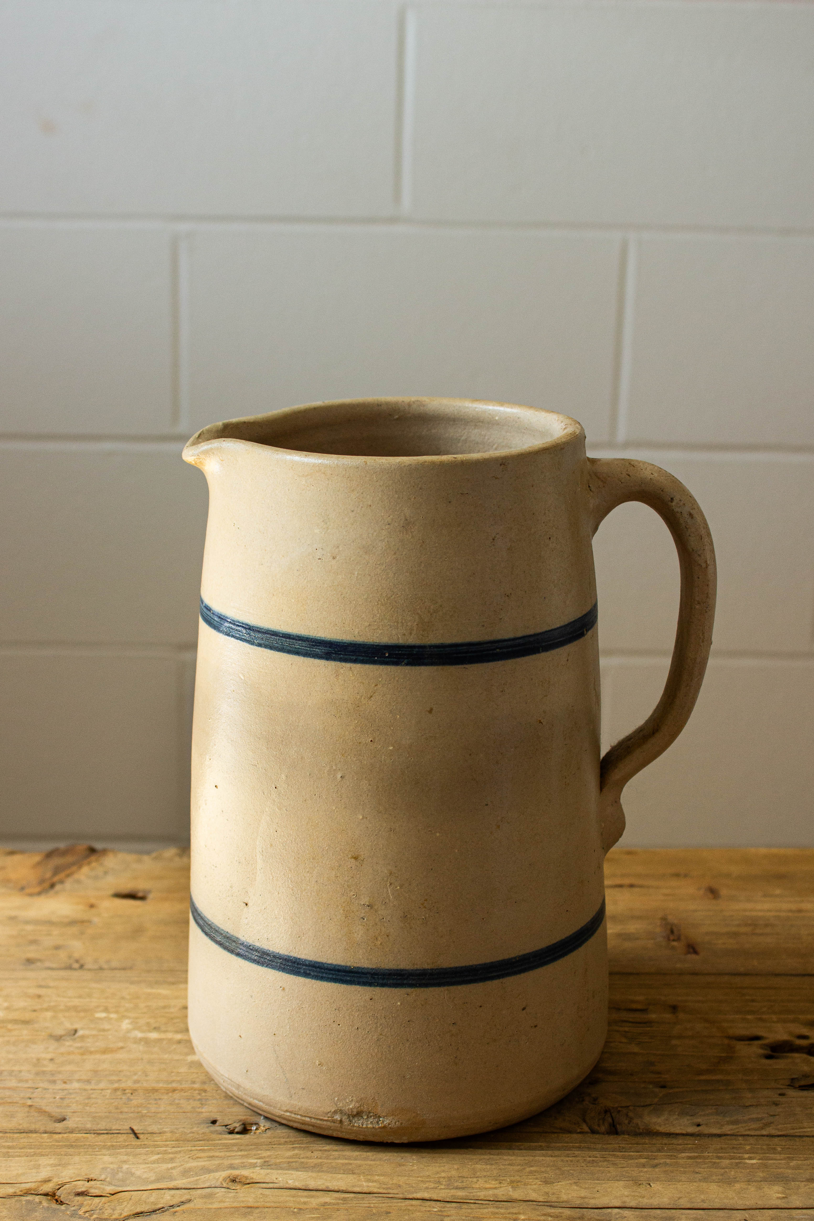 The Blue Stripe Pitcher