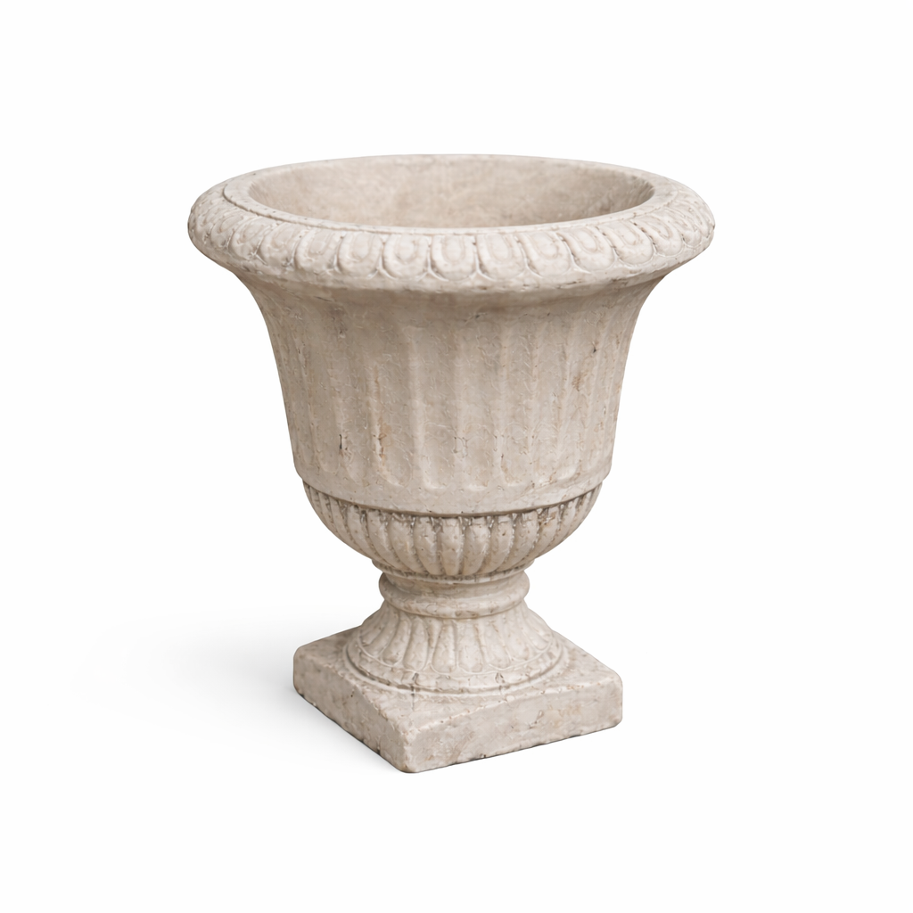 The Mini Cement Urn Planter