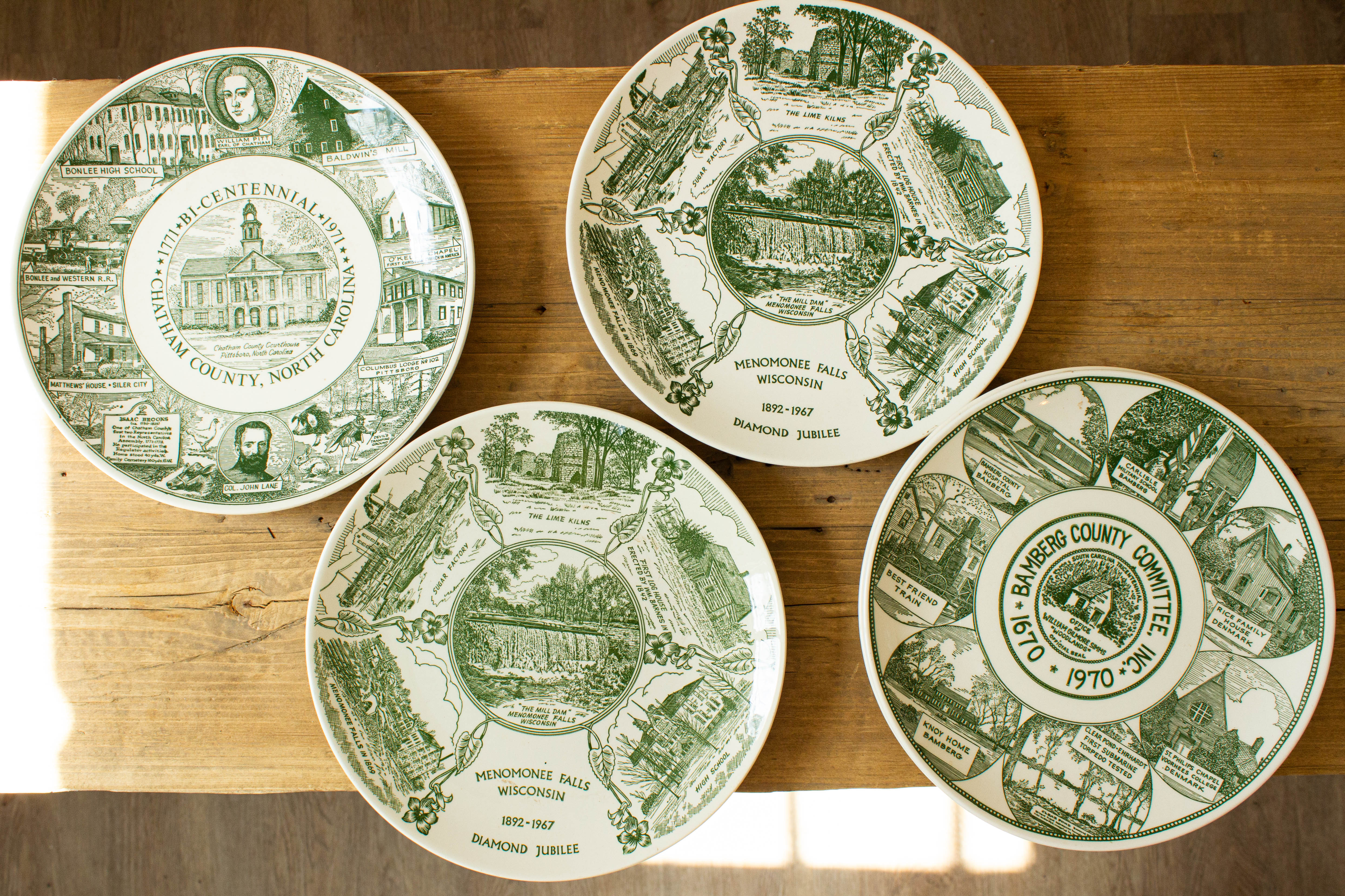 The Centennial Series Plates