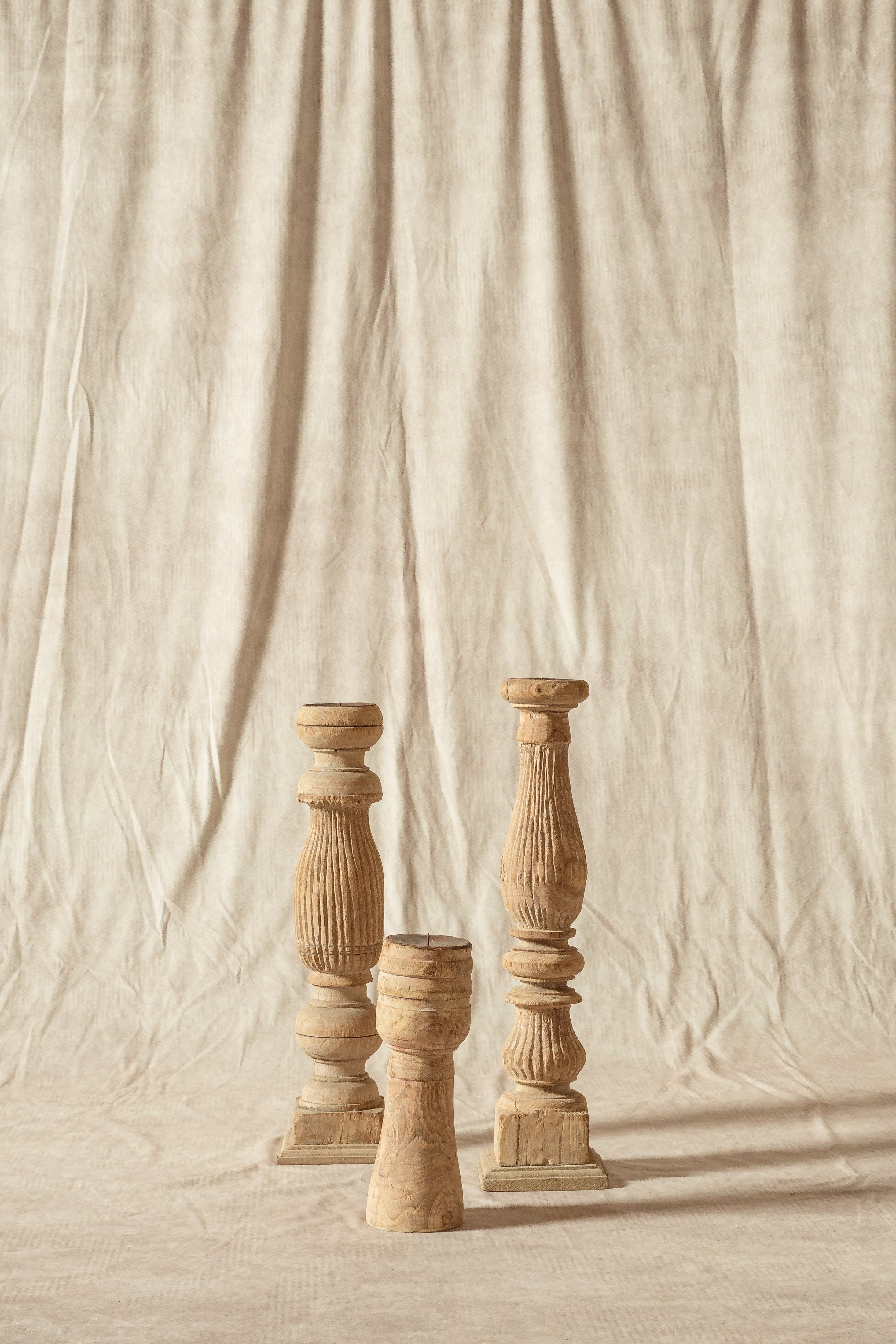 The Antique Wood Holder