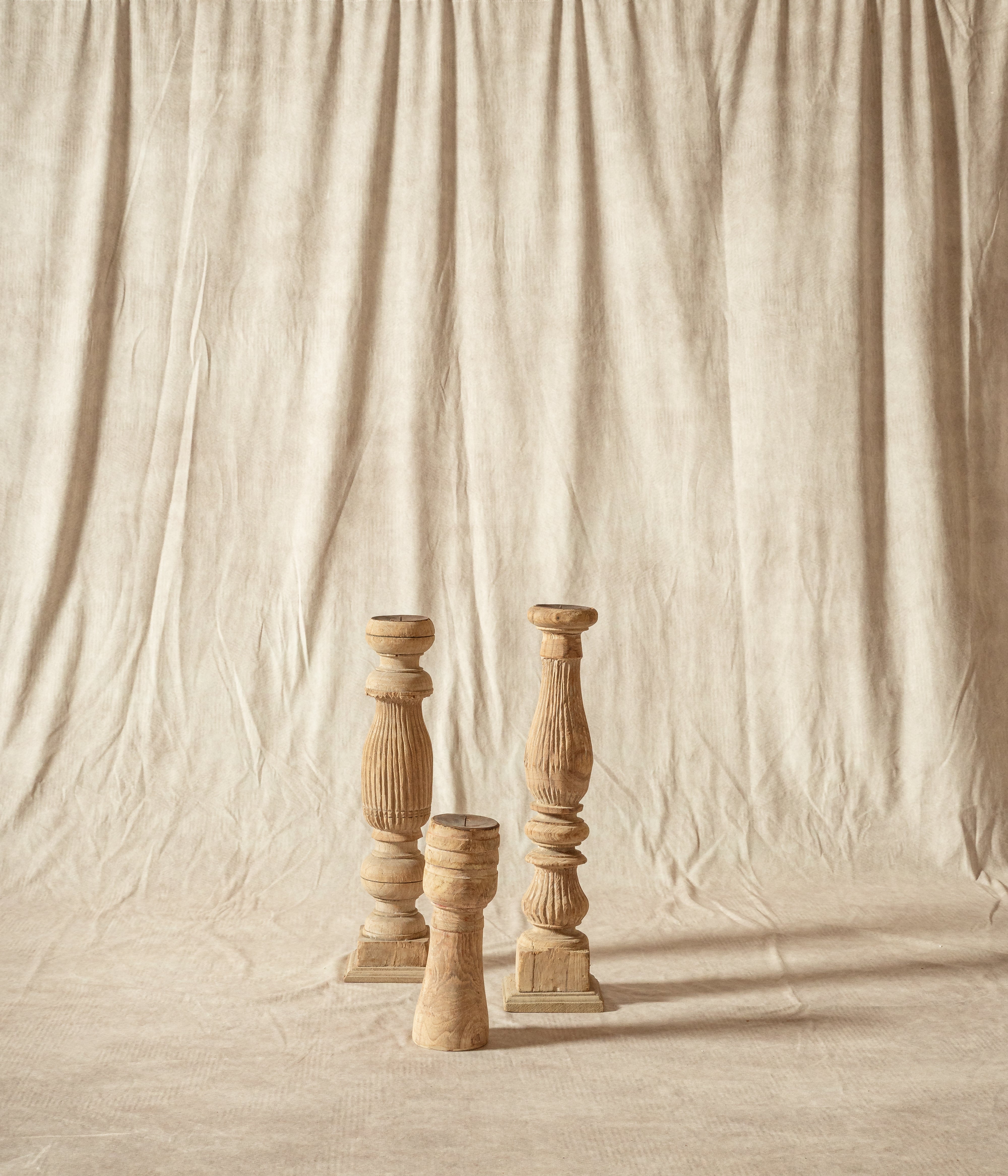 The Antique Wood Holder