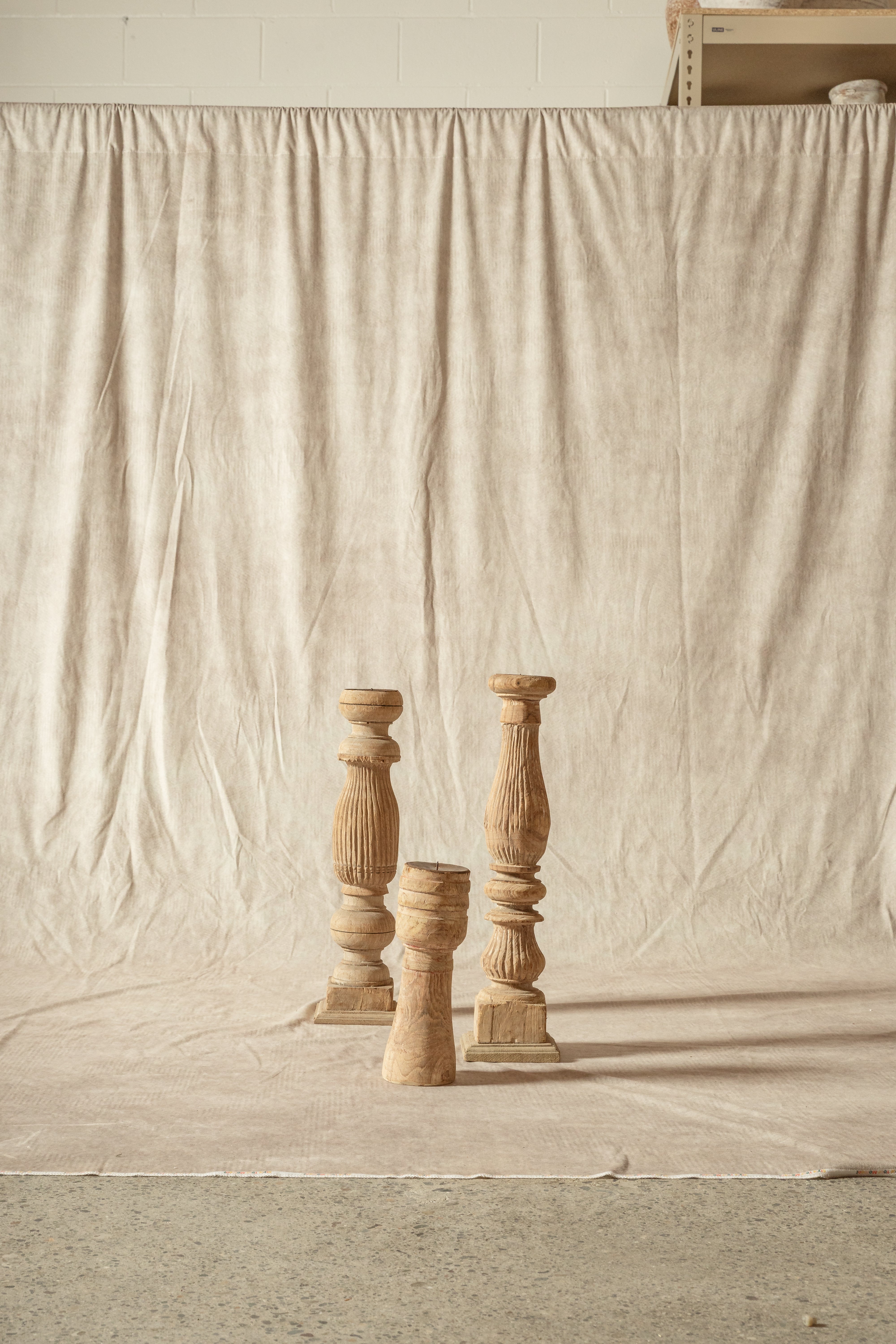 The Antique Wood Holder