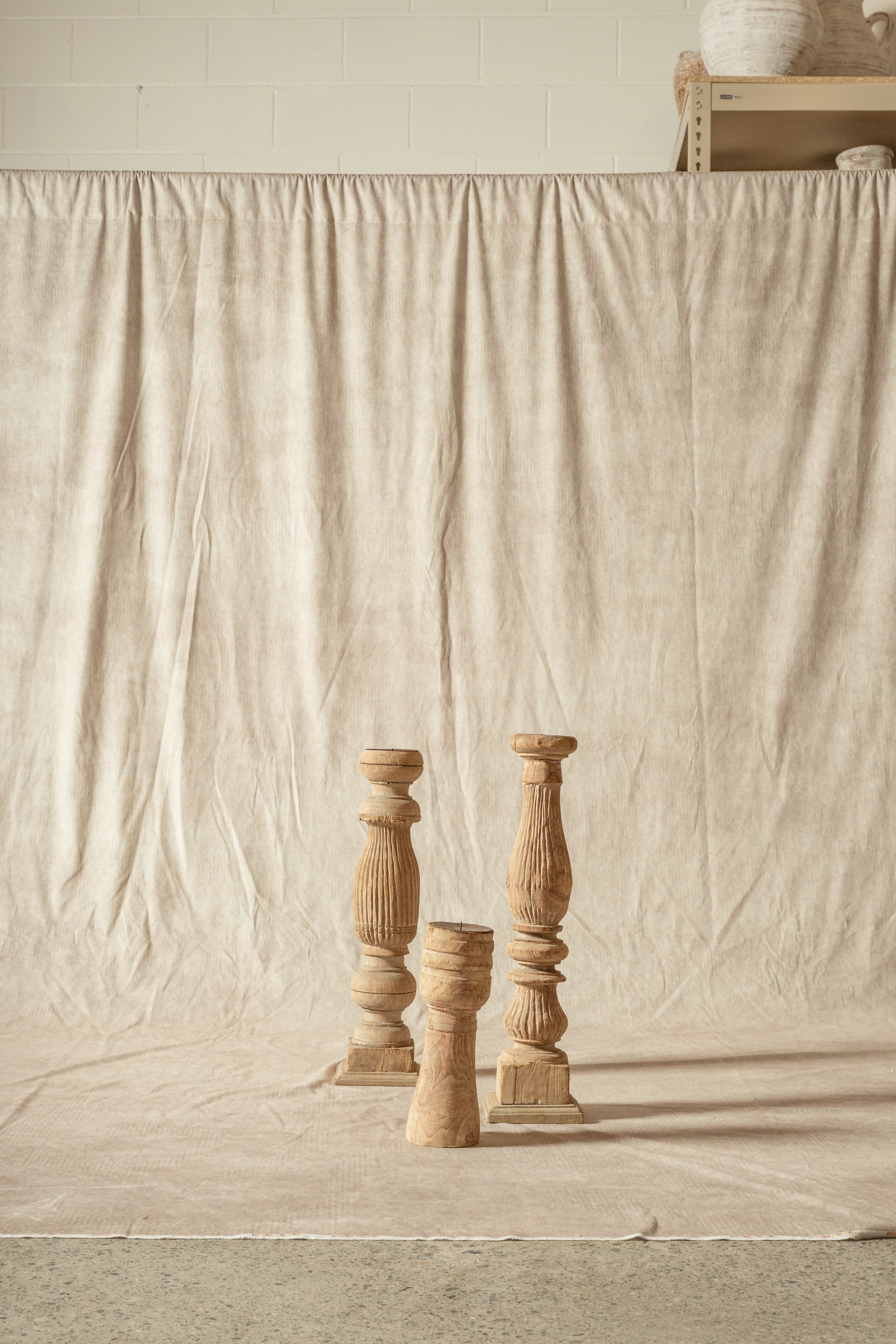 The Antique Wood Holder